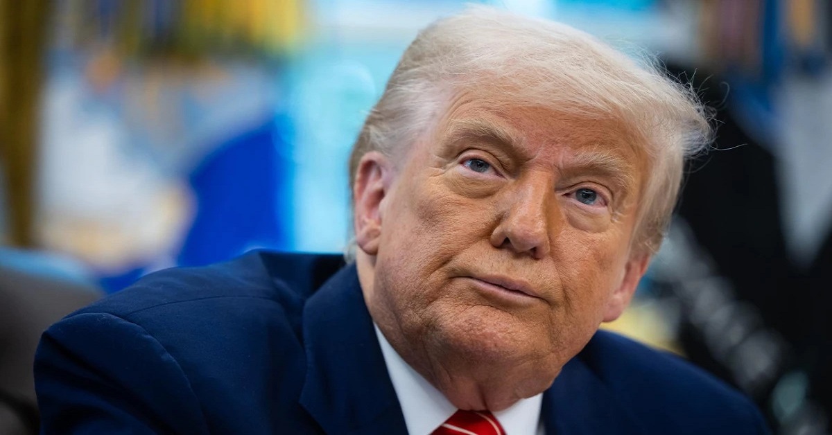 En la foto,el presidente de EEUU, Donald Trump