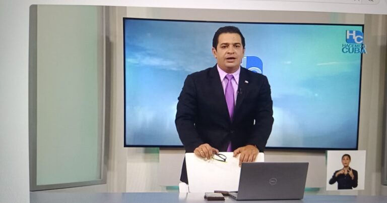 En la foto, El programa Hacemos Cuba, donde comienza la cacería de brujas