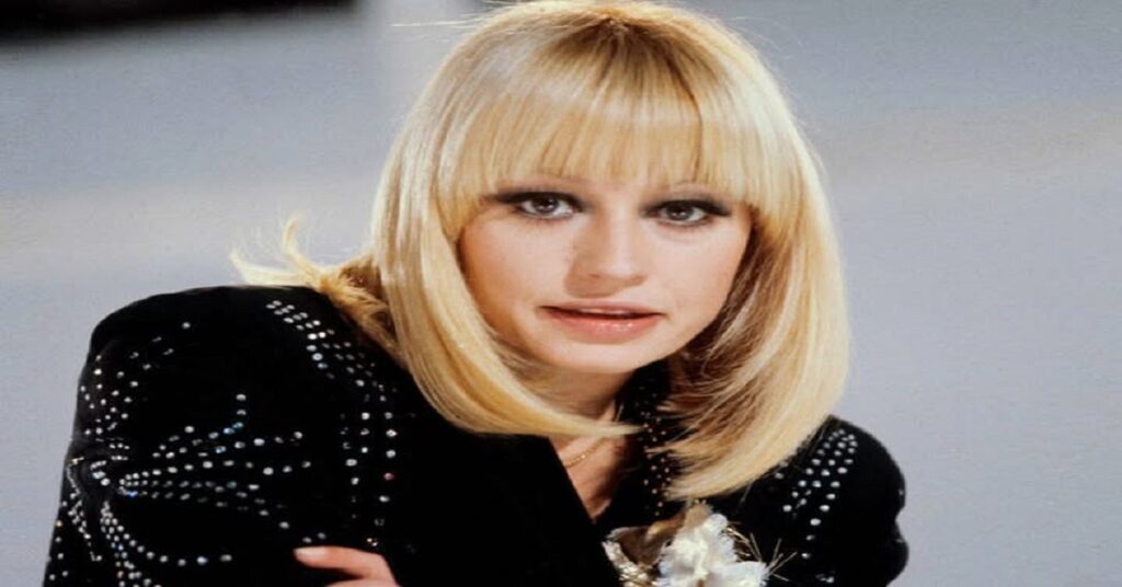 En la foto, la actriz y cantante italiana Raffaella Carrá