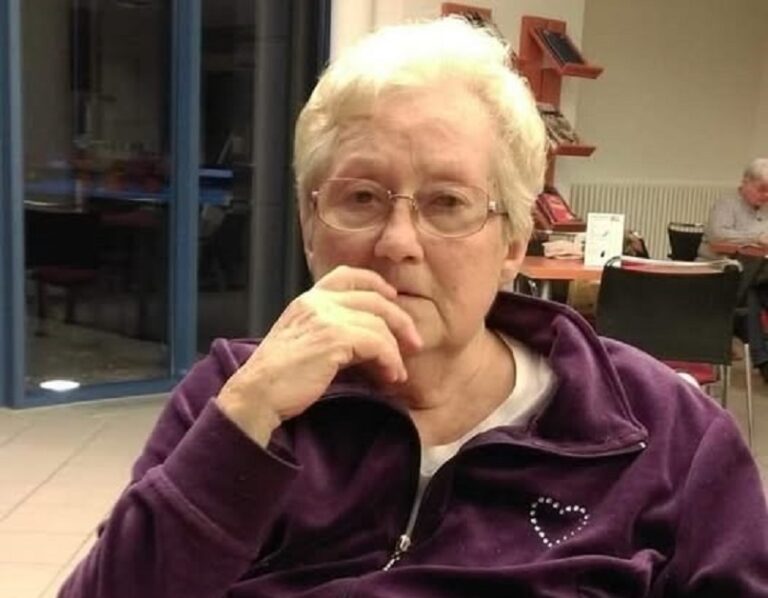 En la foto, la madre de la autora