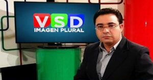 En la foto, el periodista cubano de Hispantv Jaime Yoan Batista Peña