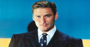En la foto, Errol Flynn