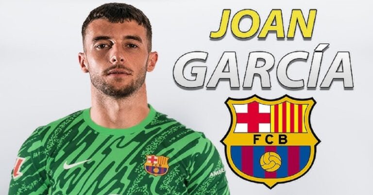En la foto, Joan García, nuevo portero del Barcelona