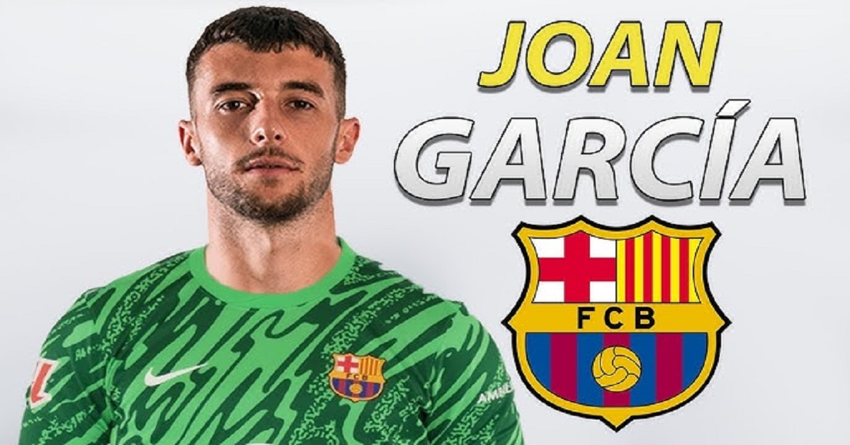 En la foto, Joan García, nuevo portero del Barcelona