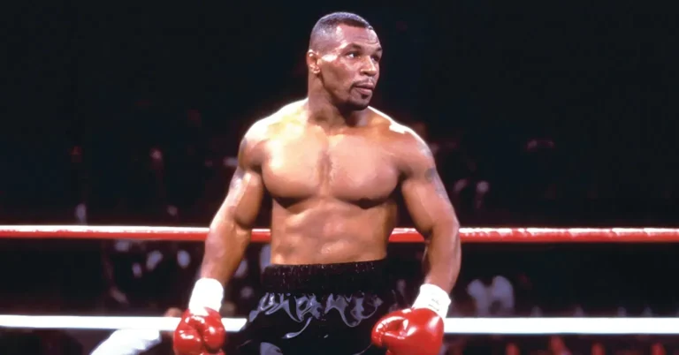 En la foto, Mike Tyson en sus tiempos de boxeador en activo