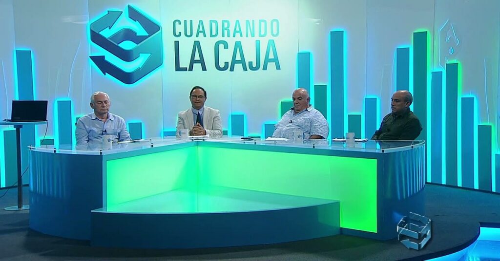 En la foto, una imagen del programa televisivo 'Cuadrando la caja'