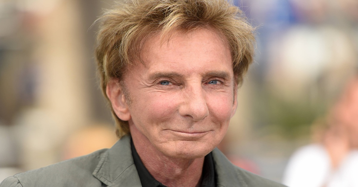 En la foto, el cantante estadounidense Barry Manilow