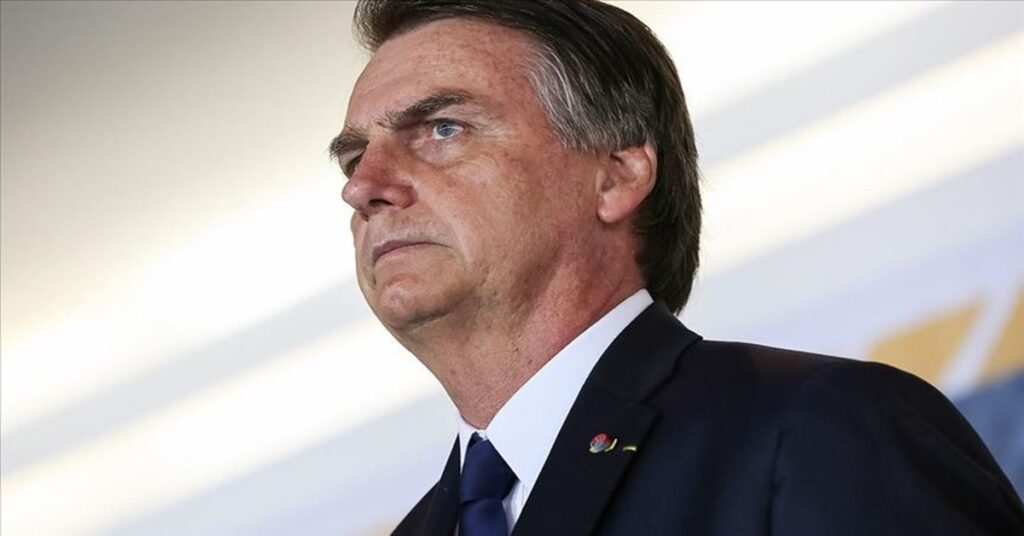 En la foto, el expresidente brasileño Jair Bolsonaro