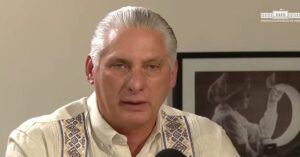 En la foto, el impuesto presidente de Cuba, Miguel Díaz-Canel