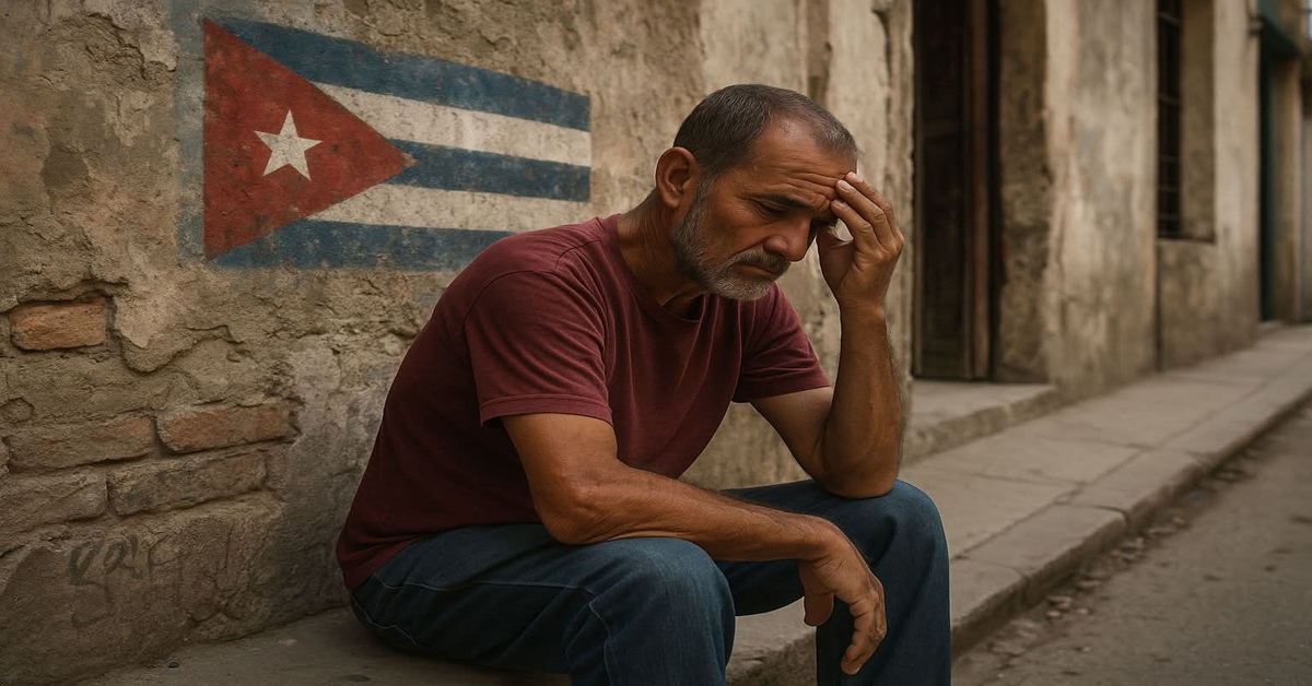 En la foto, una iamgen de AI como una Cuba presente