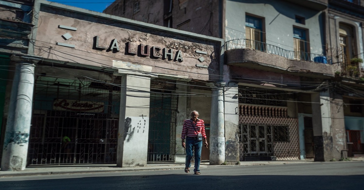 En la foto, una imagen de Cuba actual