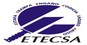 En la foto, una versión del logo de Etecsa