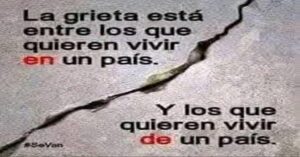 En la foto, un mensaje alegórico a la situación cubana actual