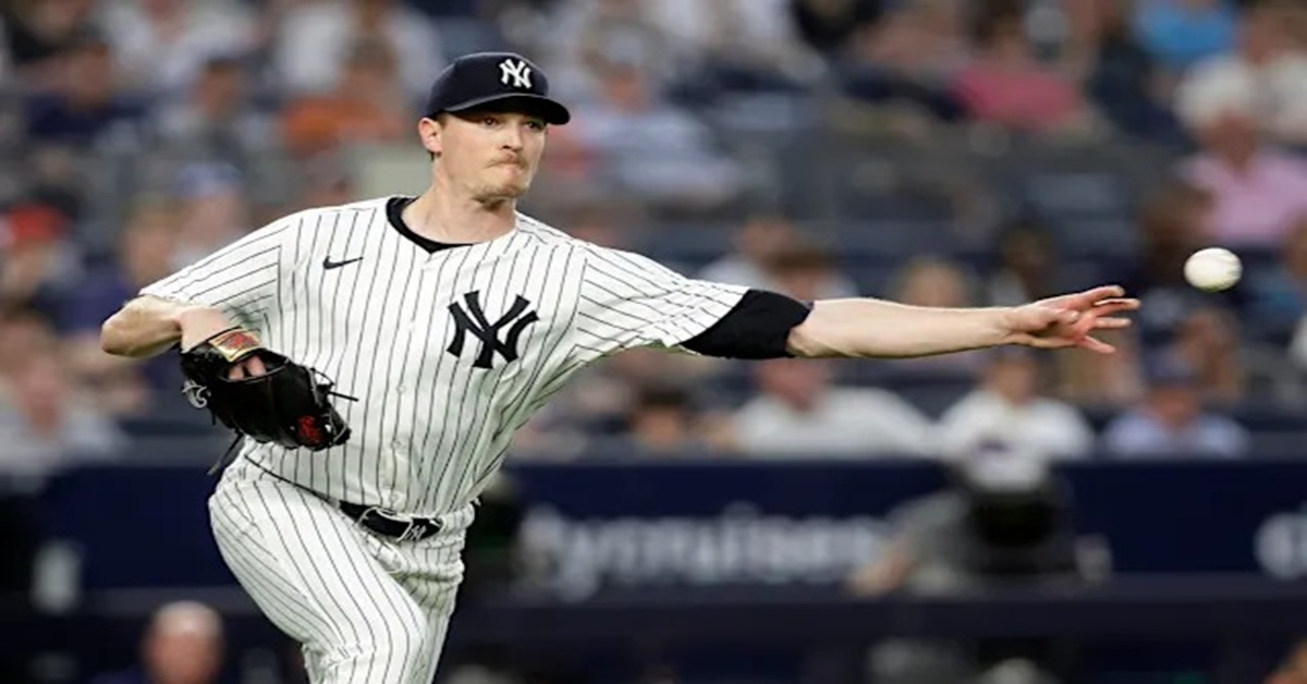 En la foto, el zurdo de los Yankees Max Fried