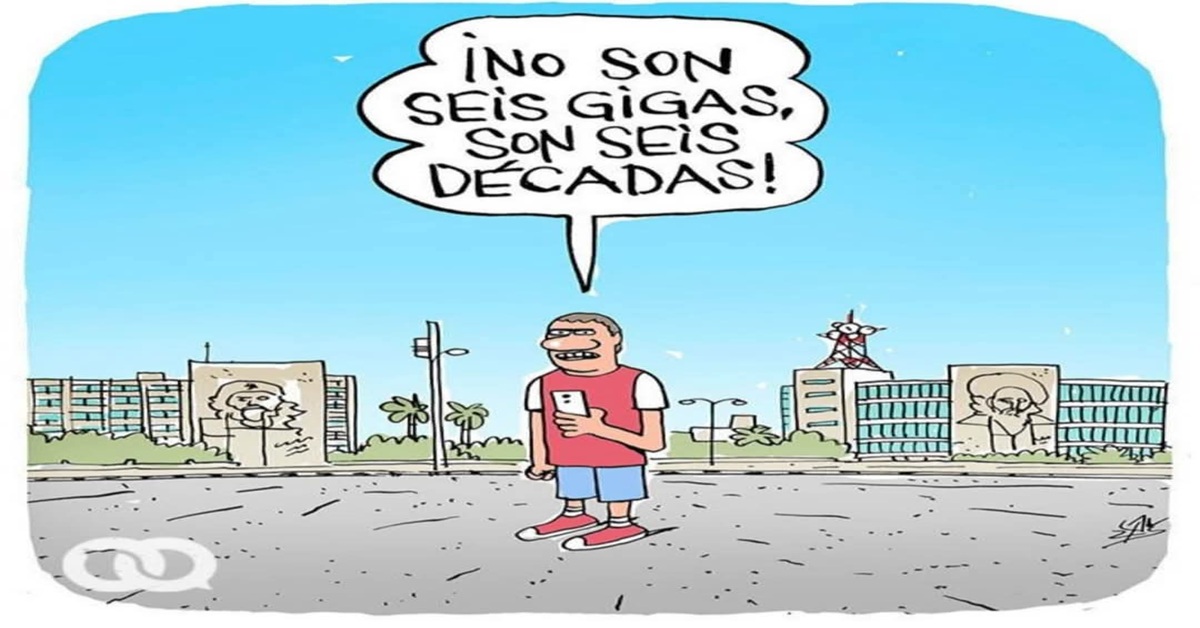 En la foto, una imagen alegórica a las décadas y los gigas