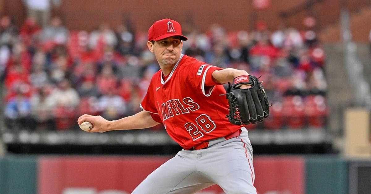 En la foto, el abridor de los Angelinos Kyle Hendricks