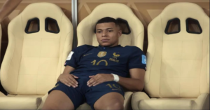 En la foto, Kylian Mbappé