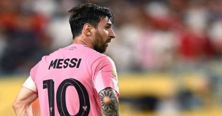 En la foto, el argentino del Inter de Miami Lionel Messi