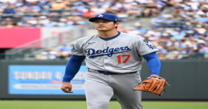 En la foto, Shohei Ohtani