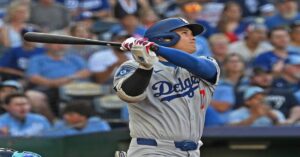 En la foto, el japonés Shohei Ohtani