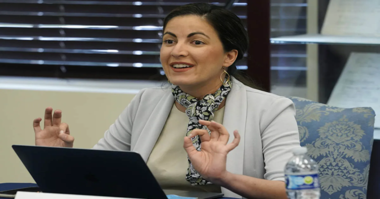 En la foto, Rosa María Paya