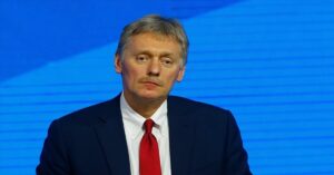 En la foto, el vocero del Kremlin, Dimitri Peskov