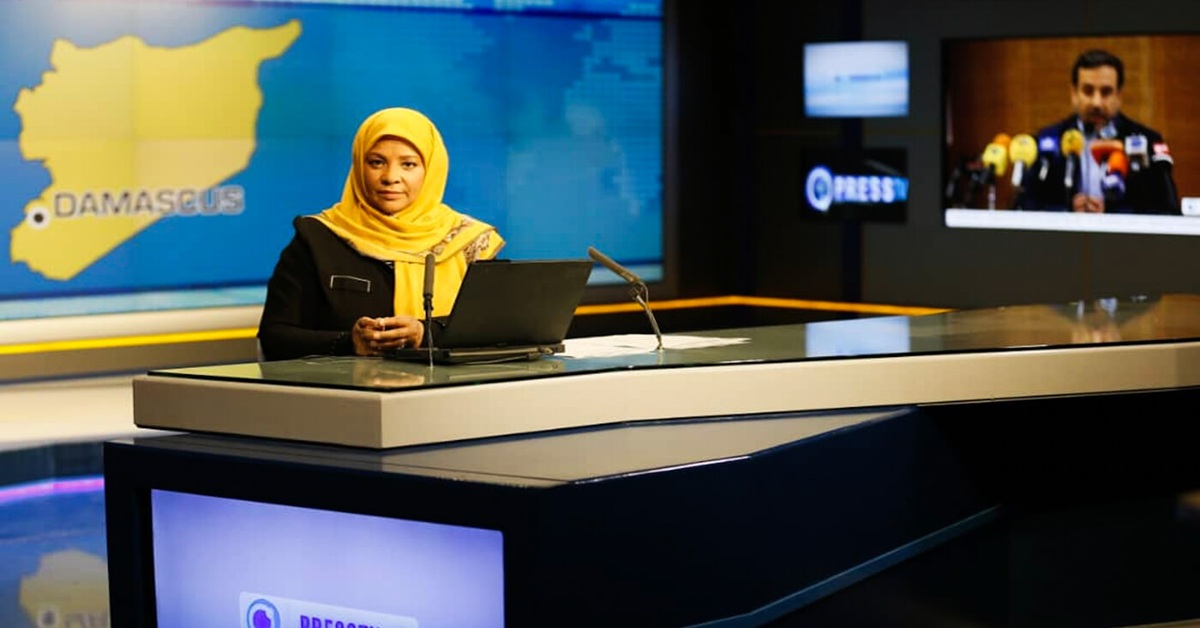 En la foto, Press TV