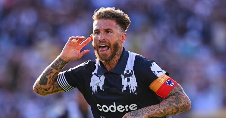En la foto, Sergio Ramos celebra un gol ante el Inter de Milán