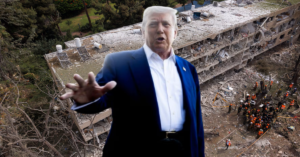 En la foto, el presidente Donald Trump