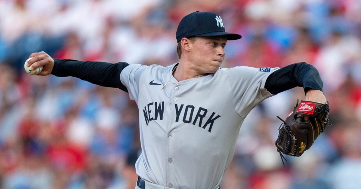 En la foto, el pitcher derecho de los Yankees Will Warren