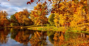 En la foto, un paisaje de Otoño