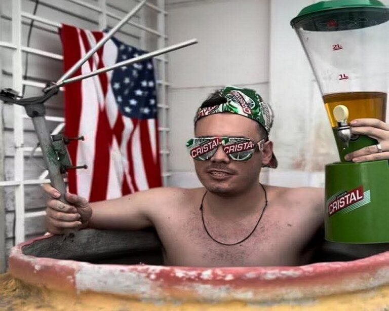 En la foto, Sandro Castro