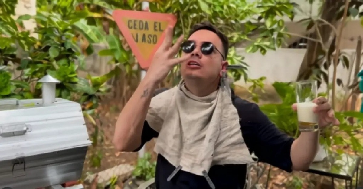 En la foto, Sandro Castro