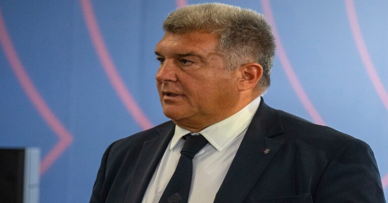 En la foto, Joan Laporta