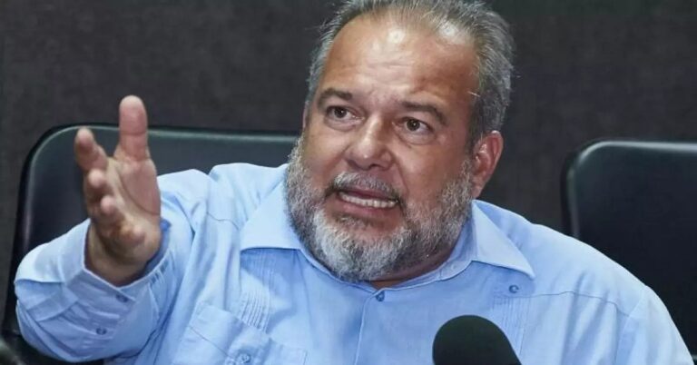 En la foto, el primer ministro de Cuba, Manuel Marrero