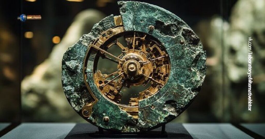 En la foto, el Mecanismo de Anticitera