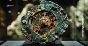 En la foto, el Mecanismo de Anticitera