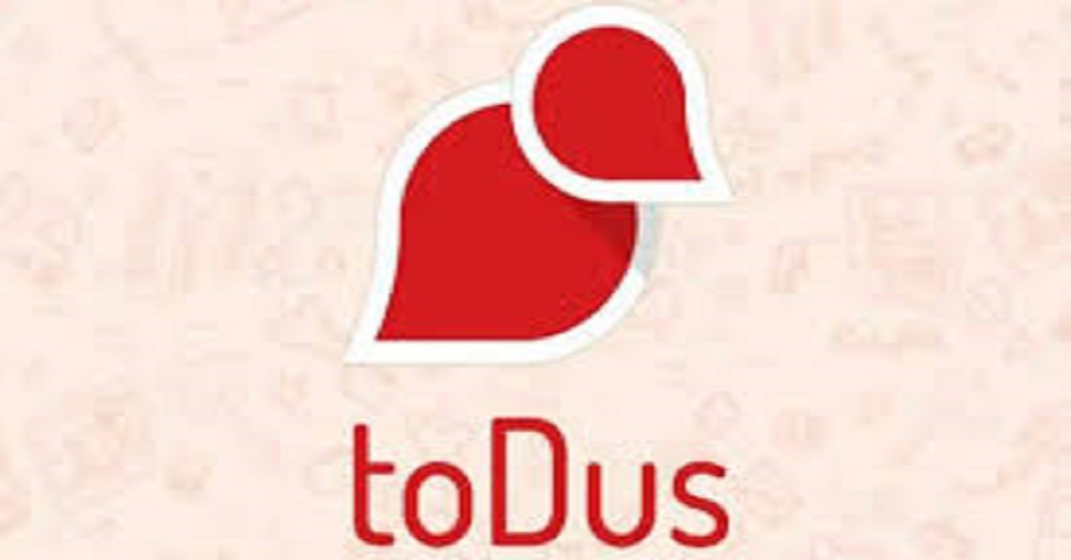 En la foto, el logo de la aplicación ToDus
