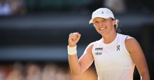 En la foto, la tenista polaca Iwa Swiatek