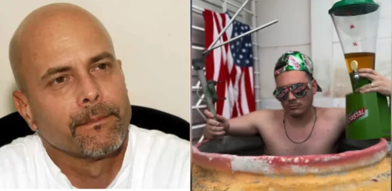 En la foto, un montaje en el que aparecen el espía Gerardo y Sandro Castro