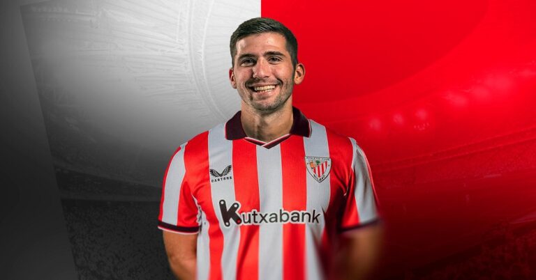 En la foto, Jesus Areso, nuevo jugador del Athletic Club