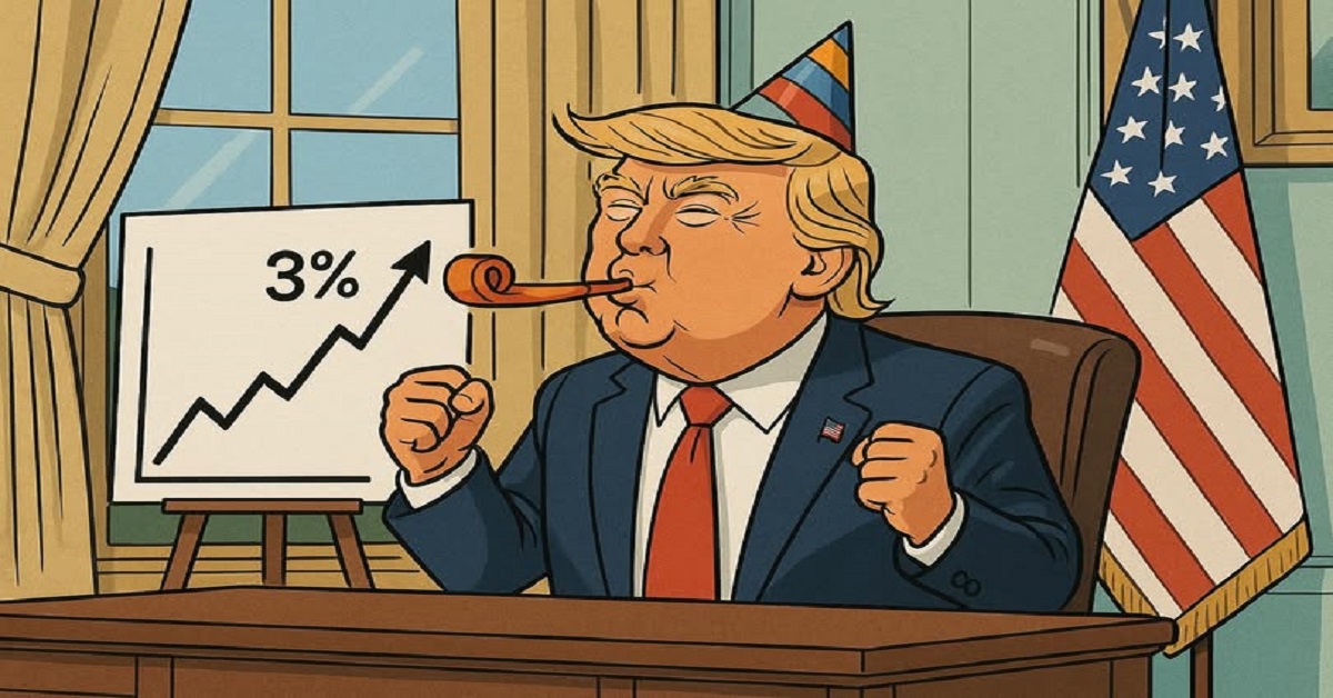 En al foto, una iamgen con AI de Donald Trump