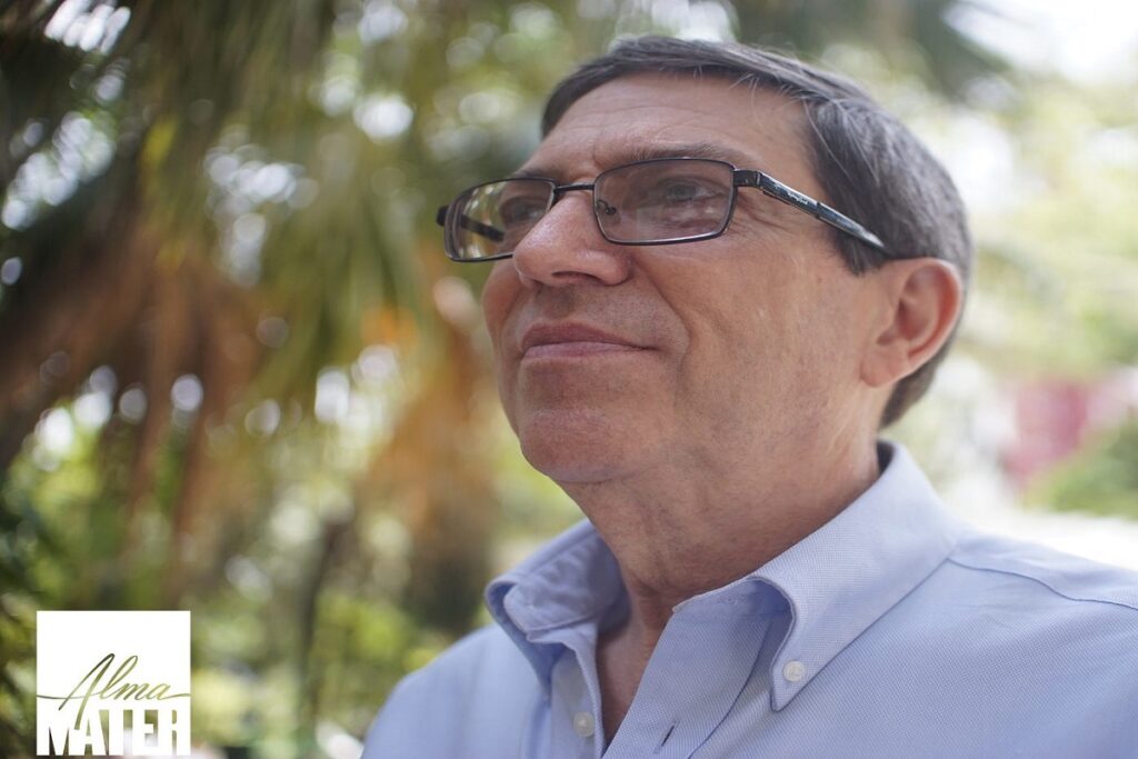 En la foto, el canciller de la dictadura, Bruno Rodríguez Parrilla