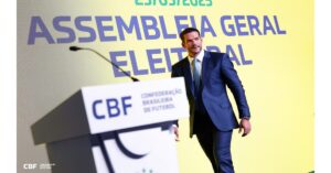 En la foto, Samir Xaud, presidente de la CBF