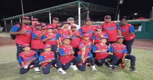 En la foto, el equipo de Santa Clara que participa en la Serie Latinoamericana de las pequeñas Ligas