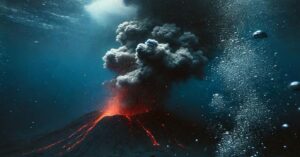 En la foto, el monte Axial, volcán Submarino