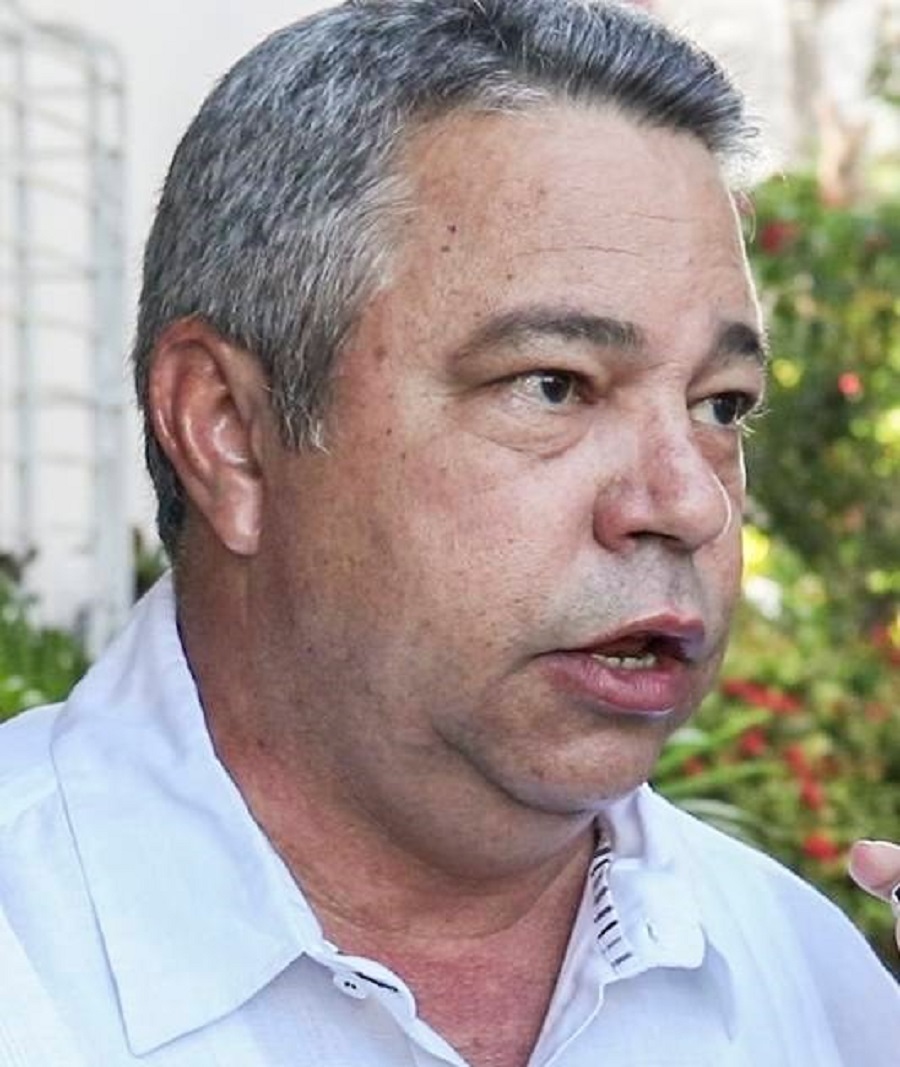 En la foto, el defenestrado dirigente sindical Ulises Guilarte