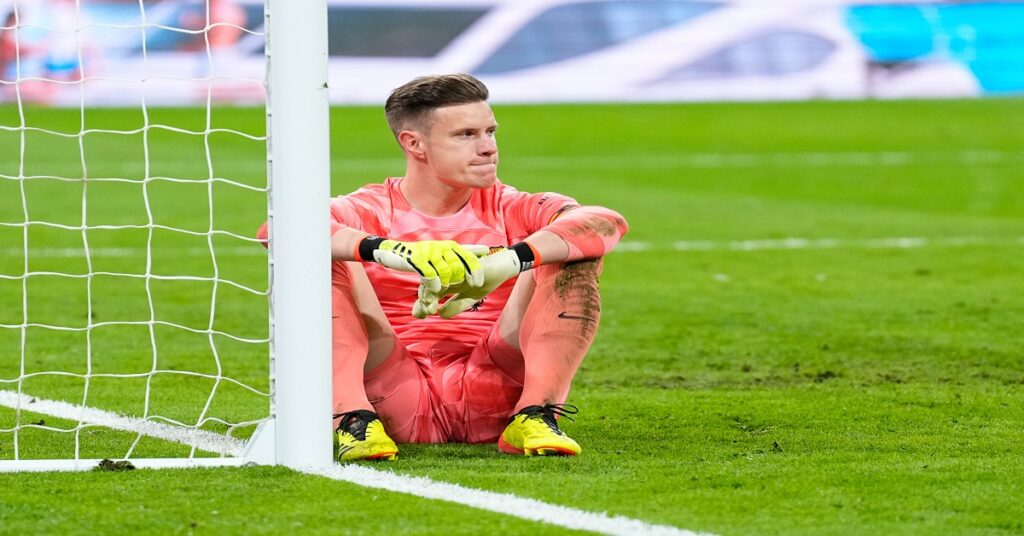 En la foto, el arquero alemán Marc André Ter Stegen