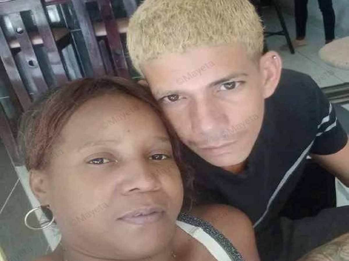 En la foto, Isael Almarales Calzado y la mujer que lo asesinó