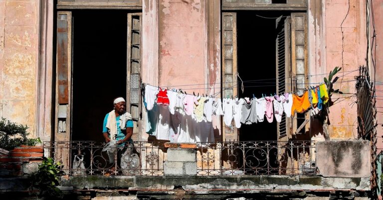 En la foto, una imagen actual de Cuba